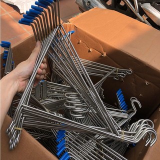 Móc treo dành treo lồng chim hàng inox sịn