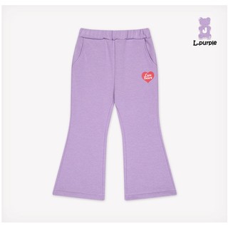 Quần nỉ lót lông Jelis gấu care bears tím jcrgse71