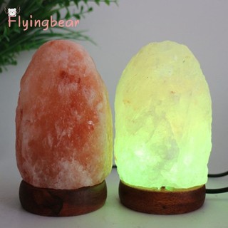 Đèn muối himalayan pha lê thay đổi màu sắc sạc usb
