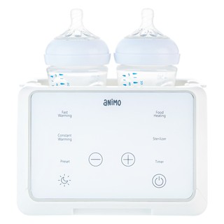Máy hâm và tiệt trùng bình sữa đôi Animo (N11)