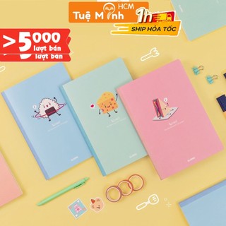 Vở kẻ ngang dòng chấm B5 Klong 80/120/200 trang  Lined bìa màu Pastel, sổ KLong bìa dễ thương