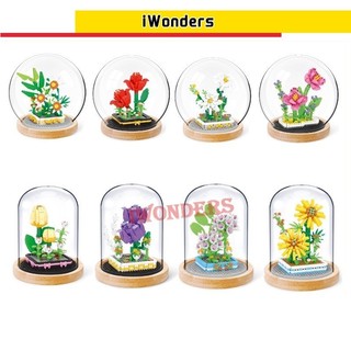 Hộp Đèn LED Hình Hoa Tulip / Hoa Hướng Dương Lãng Mạn Sáng Tạo Kèm Hộp Trưng Bày