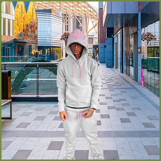  Nam Dạo Phố Quần Áo Rời In Hình Nam Dạo Phố Bộ Quần Áo Thời Trang Ấm Áp Chạy Bộ Phù Hợp Với Quần Áo Thoáng Khí kouvn 