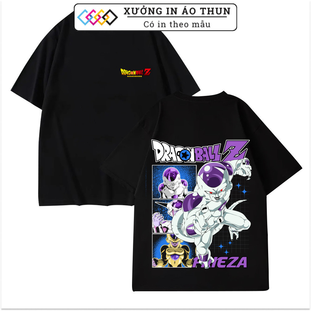 Áo thun Unisex manga One Piece, Naruto, Dragon Ball, Luffy, Itachi, Zoro, Goku, P9 Dragon ball (6)