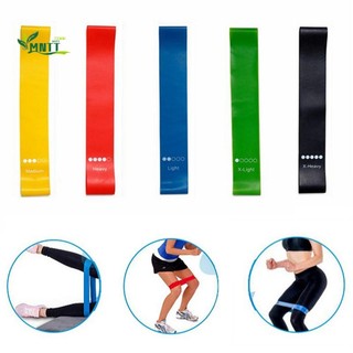 Mntt Dây kháng lực Pilates, dây tập luyện thể hình di động bằng silicon
