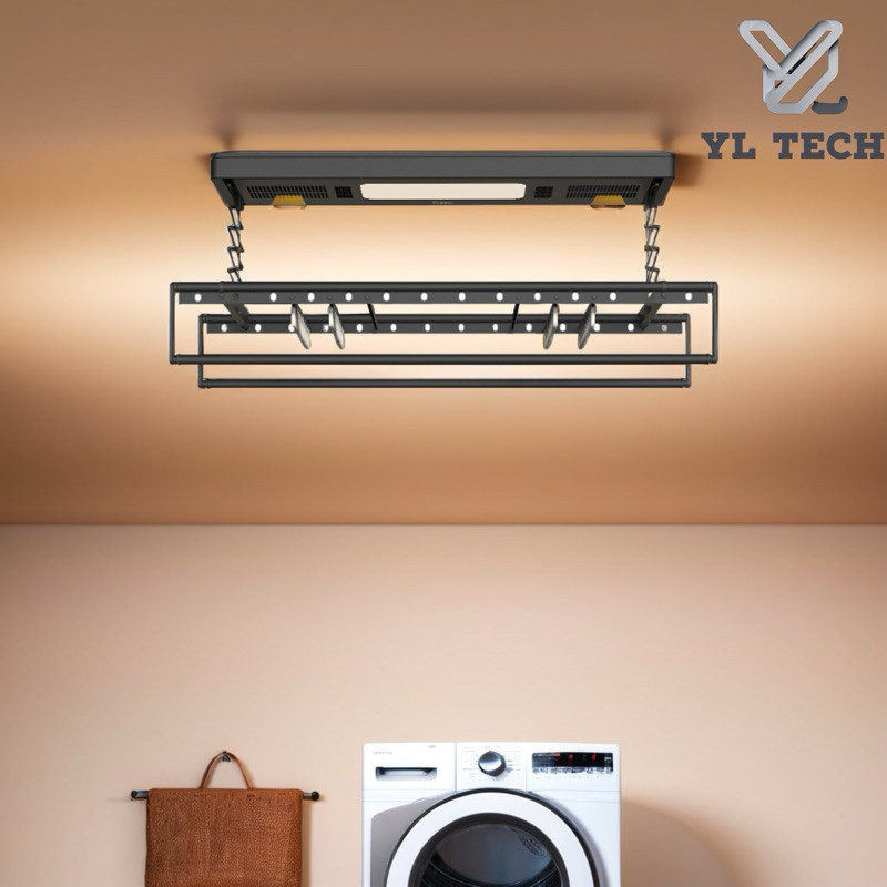 [ Bản Quốc Tế ] Giàn phơi thông minh Aqara H1 ZNLYJ13LM/Aqara Lite, kết nối App, tự động sấy và nâng