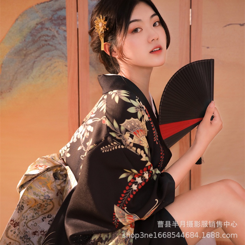 Phong Cách Mới Kimono Nữ Cải Tiến Phong Cách Trung Hoa Tối Phong Cách Độc Đoán Cô Gái Phong Cách Nhật Bản Phong Cách Nhật Bản Trang Phục Trang Phục Truyền Thống Thần Quần Áo Bé Gái