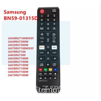 Điều khiển từ xa TV thông minh SAMSUNG BN59-01315D CHO TV LED SAMSUNG U A50RU7100WXY UA75 R7100WXY A