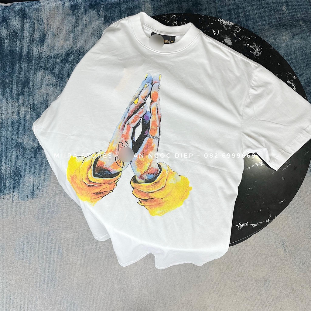 D HANDS SS TEE - Áo thun tee in hình hai bàn tay