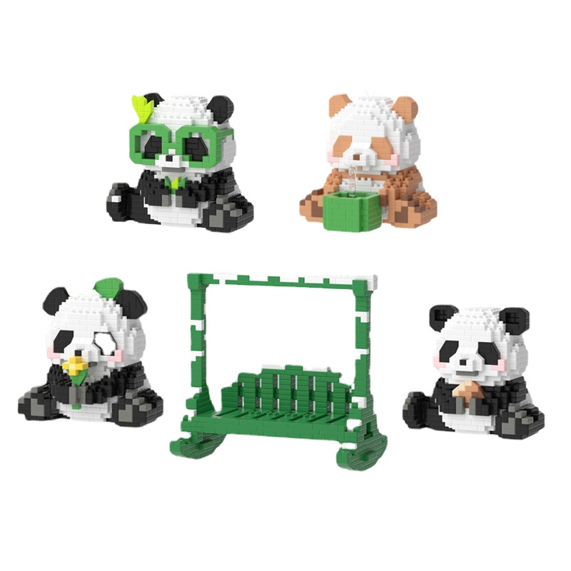 Bộ Đồ Chơi Lắp Ráp Gấu Trúc k91-k95