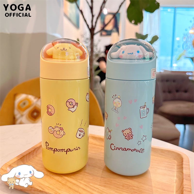 Bình Nước Giữ Nhiệt 300ml Bằng Thép Không Gỉ Dễ Thương