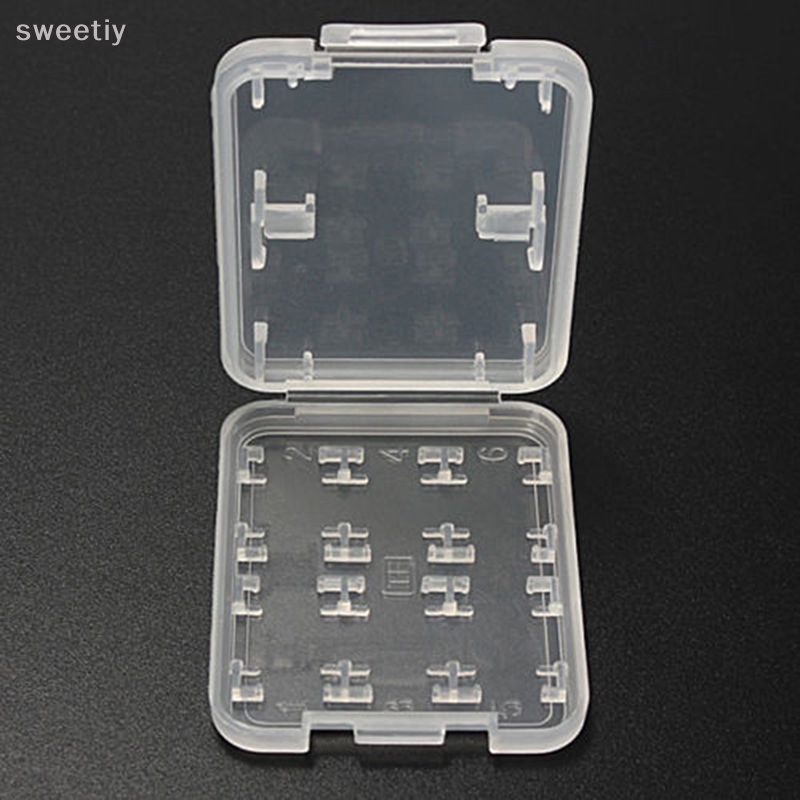 Hộp Đựng Thẻ Nhớ sweetiy 8 Ngăn micro sd tf sdhc mspd Mới