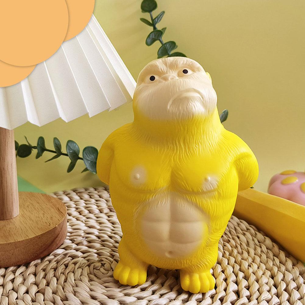 Đồ Chơi Nắn Bóp Đàn Hồi Giảm stress Hình Chú Khỉ Độc Đáo v1n7