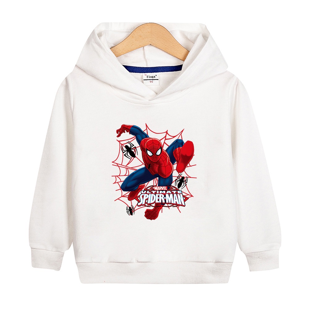 Áo Hoodie In Hình Người Nhện Hoạt Hình Thời Trang Mùa Thu 2023 Cho Bé 2-10 Tuổi