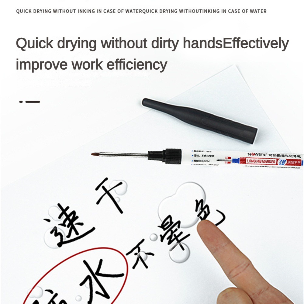 Bút Đánh Dấu Lỗ Dài 20mm Đa Năng Bằng Nhựa Bền Bỉ Màu Xanh Lá / Nâu / Xanh Lá