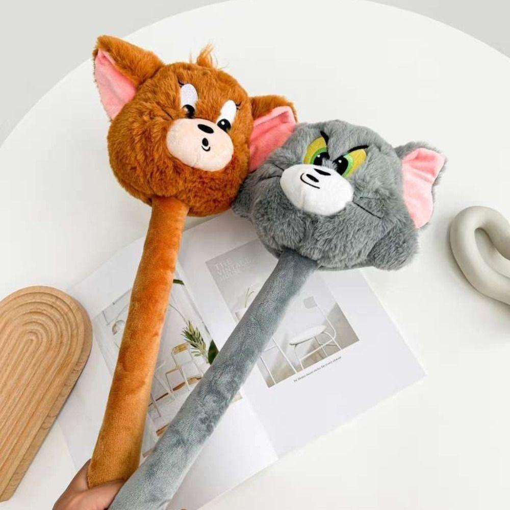 Búa Nhồi Bông Mát Xa Thư Giãn Họa Tiết Hoạt Hình Cho Mèo Và Chuột jerry