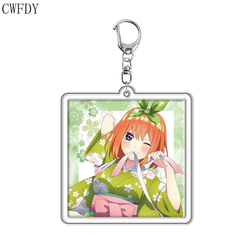 Móc khóa NHÀ CÓ 5 NÀNG DÂU The Quintessential Quintuplets Keychain Nakano Ichika Nino Miku Yotsuba Itsuki Acrylic