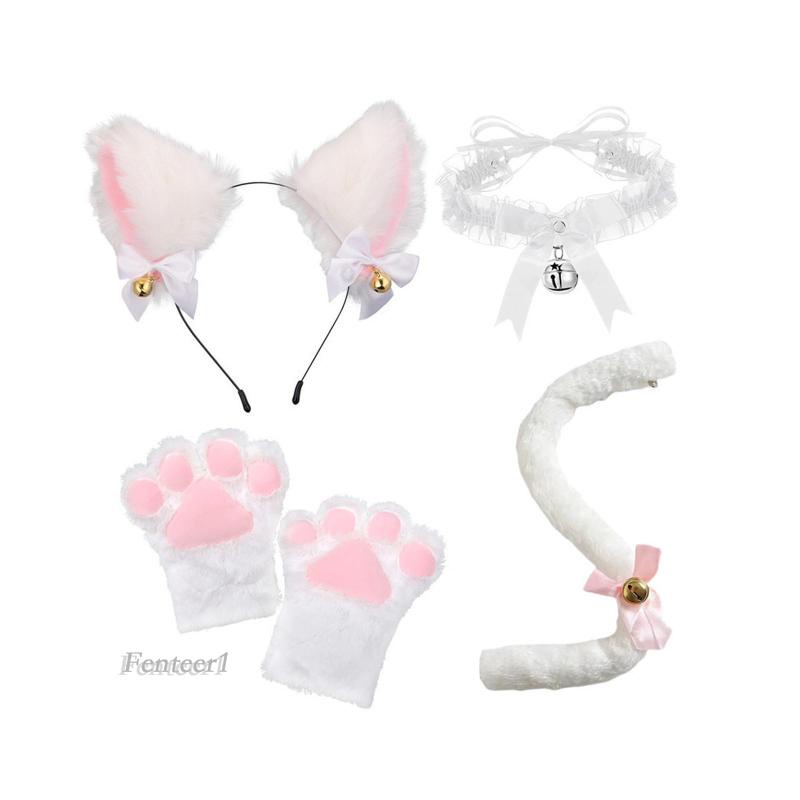 Tai Và Đuôi Mèo Hóa Trang halloween