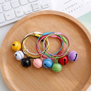 Móc khóa vòng chuông nhiều màu (Vòng 5cm, Chuông 2cm)