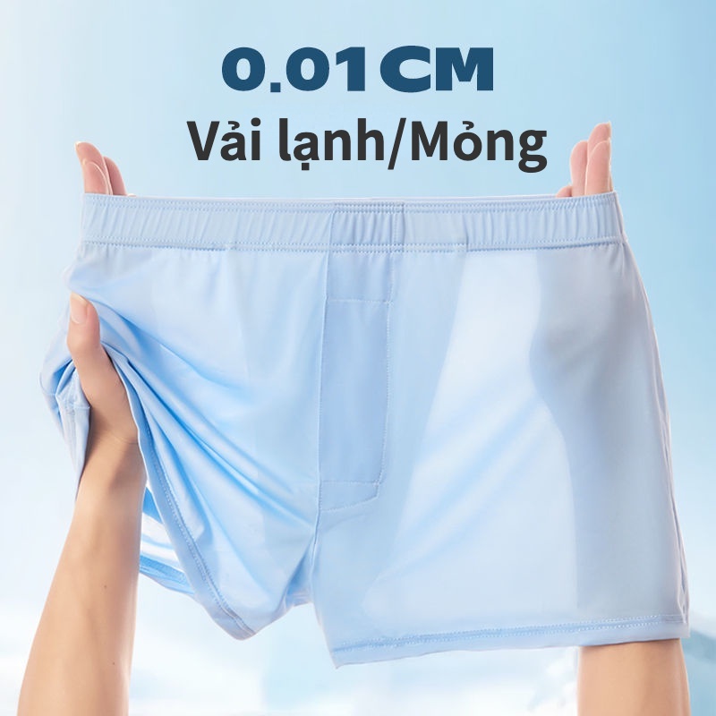 KINGDAFA Quần Lót boxer size l-6xl Siêu Mỏng Dáng Rộng Thời Trang Cho Nam  , quần lót nam , quần xì nam , quần sịp boxer , quần lót nam cao cấp , quần sịp nam boxer , boxer nam