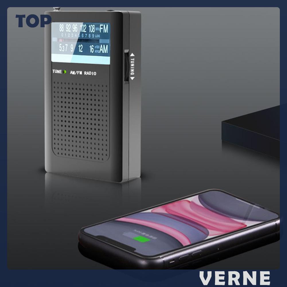 Radio fm Bỏ Túi Có Ăng Ten Phong Cách retro