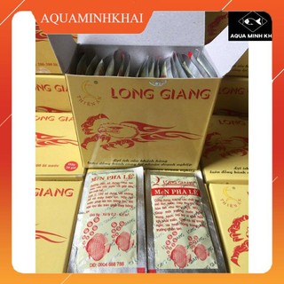 Men pha lê long giang giúp làm trong nước bể cá