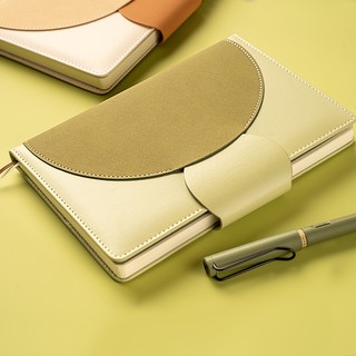 A5 Notebook Kinh Doanh Notepad Văn Phòng Notebook Da Notepad Dày Làm Việc Khâu Màu Sổ Tay