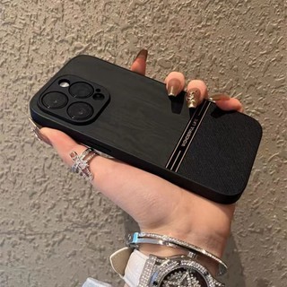 Sang Trọng Bao Da Điện Thoại Chống Sốc Họa Tiết Vân Gỗ Cho iphone15 14 13 12 11 pro max 14 15 plus xs max xr 7 8 plus 12 13 Ốp