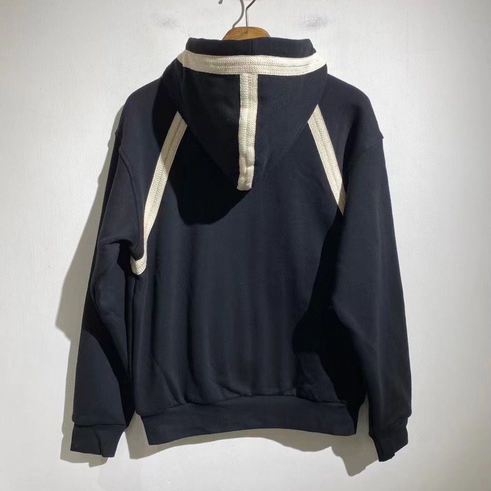 Áo hoodie Rút Dây Dáng Rộng Phong Cách Pháp Thời Trang Cho Nam