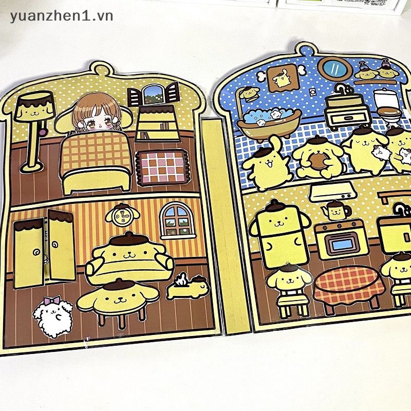 Sách Đồ Chơi Bóp Giảm Căng Thẳng diy Hình Hoạt Hình Dễ Thương Cho Trẻ Em vn