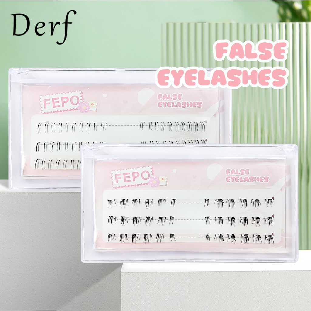 Hộp Lông Mi Giả 3 Hàng Trang Điểm Tự Nhiên 3mm-6mm