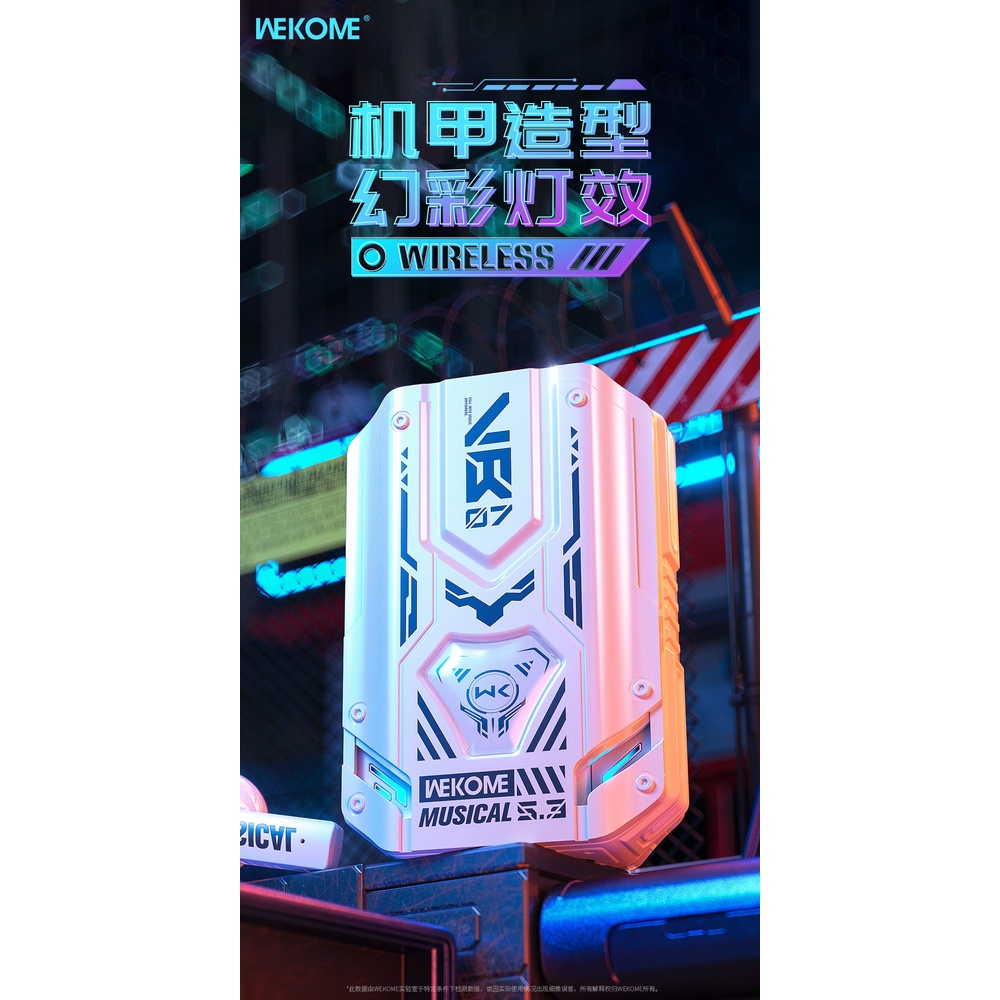 Wekome Tai Nghe Nhét Tai bluetooth Không Dây tws Sáng Tạo Sử Dụng Pin Lâu Dài