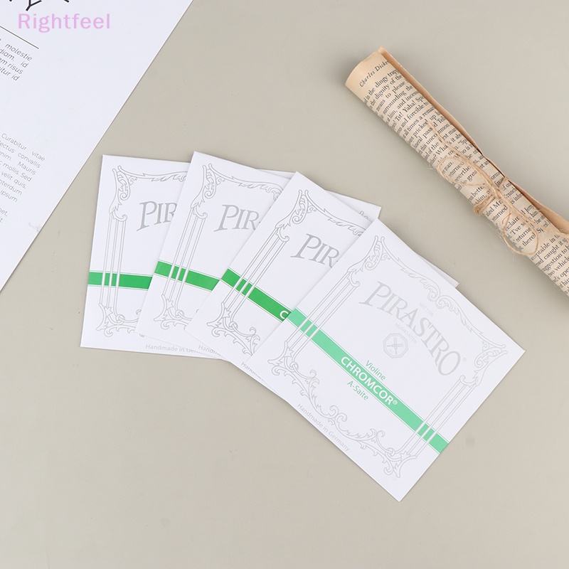 1 Bộ Dây Đàn violin 4 / 4 Bằng Thép chrome Mới