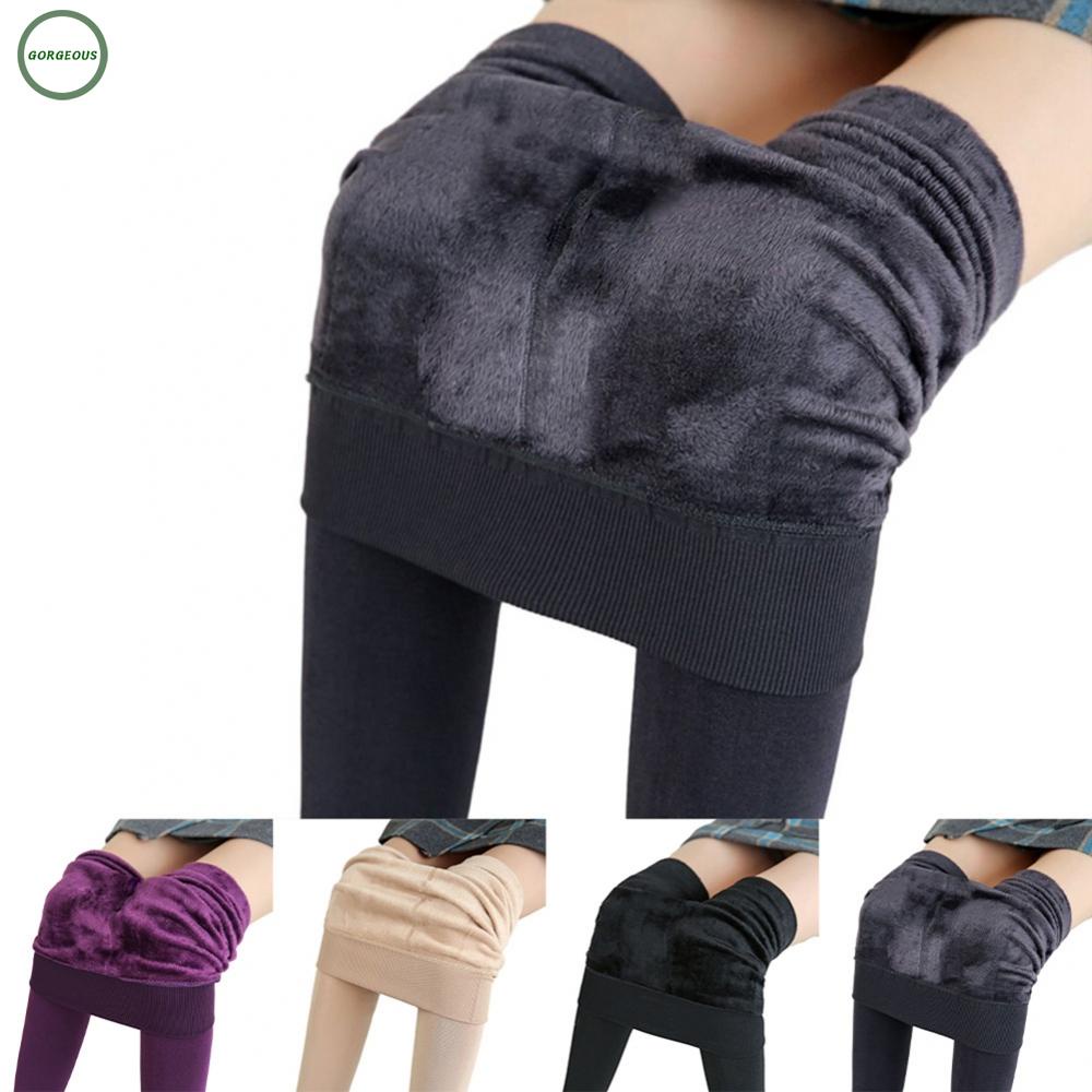 New Coming~Soft Sherpa Fleece Lined Leggings Pants Thermal Winter Warm Trousers for Ladies#Home Essentialses