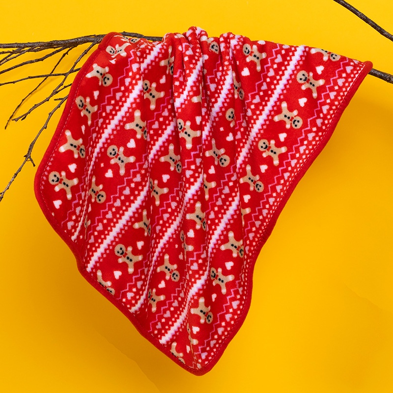 Chăn flannel Giữ Ấm Nhiều Màu Sắc Cho Thú Cưng