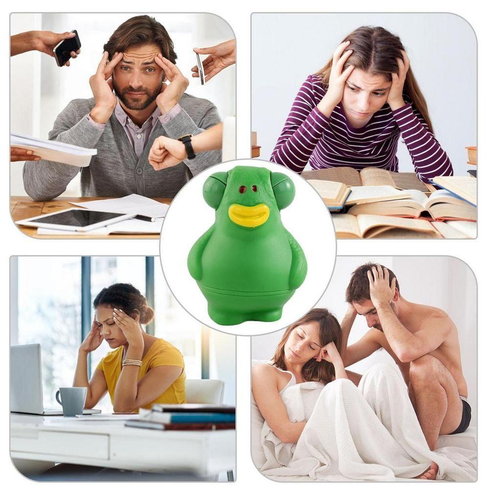 Mmluck Đồ Chơi Bóp Mềm Dẻo Giảm Căng Thẳng Hình Cá Mắt Vui Nhộn Cho Bé