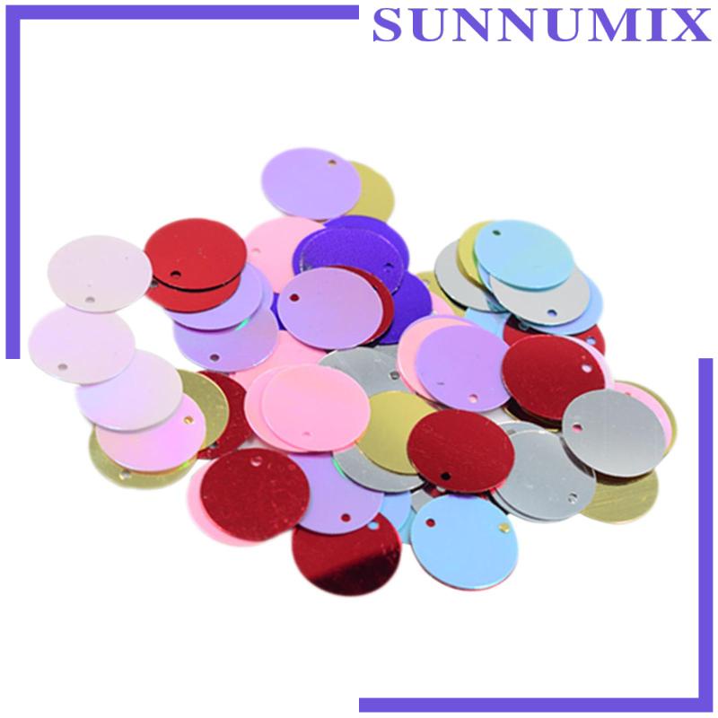 Set 130 / 10g Hạt Kim Sa Tròn Đính Quần Áo