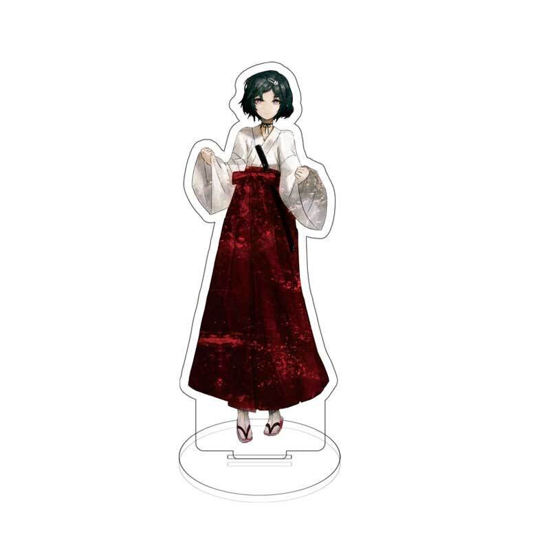 Mô hình Standee Steins Gate Okabe Rintarou Shiina Mayuri Makise Kurisu anime chibi acrylic standee trưng bày trang trí