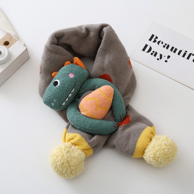 Michley Mũ Len Dệt Kim Bảo Vệ Tai Kiểu Hoạt Hình Xinh Xắn Phong Cách Hàn Quốc Cho Bé