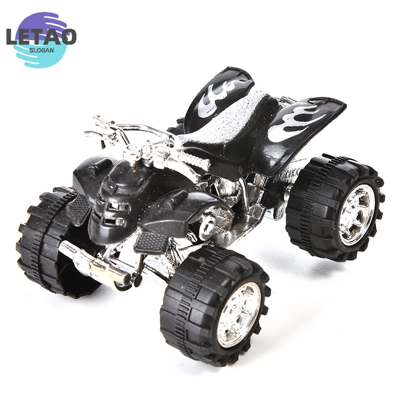 1 chiếc mô hình xe máy bốn bánh kéo lùi bãi biển cho bé trẻ em Đồ chơi trẻ em mới