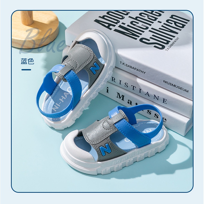 Mới Dép sandal Đế Mềm Chống Trượt In Hình Hoạt Hình Thời Trang Mùa Hè Dành Cho Trẻ Em