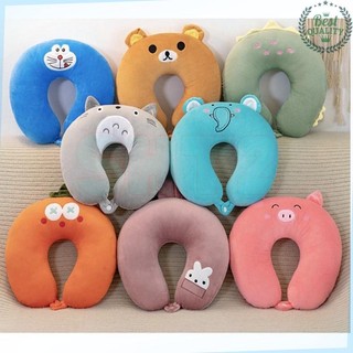 Gối chữ U Du Lịch - Gối Chữ C Kê Cổ Dùng Cho Văn Phòng, Ngồi Xe ÔTÔ Chống Đau Mỏi Vai Gáy, Làm Quà Tặng (Mẫu Ngẫu Nhiên)