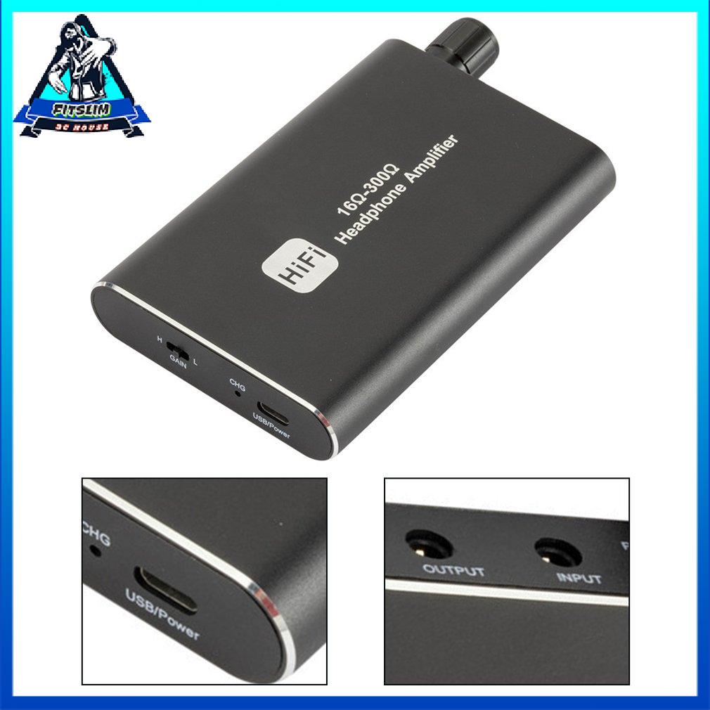 Hi-Fi Headphone Amplifier Portable 3.5Mm