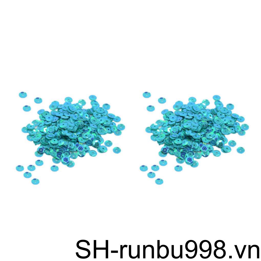 Set 1 / 2 / 3 / 5 400 Hạt Kim Sa Tròn 7mm May Vá Thủ Công