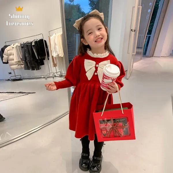 ShiningTreasures Váy Bé Gái váy váy trẻ em công chúa bé gái thời trang dễ thương đẹp 2023 NEW KLQ2391UI1 38Z230920