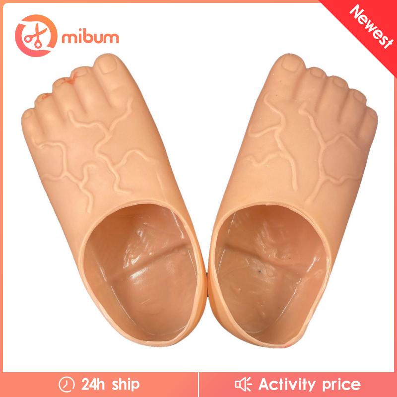 Dép Xỏ Ngón Hình Bàn Chân Trần Vui Nhộn Cho Tiệc Hóa Trang