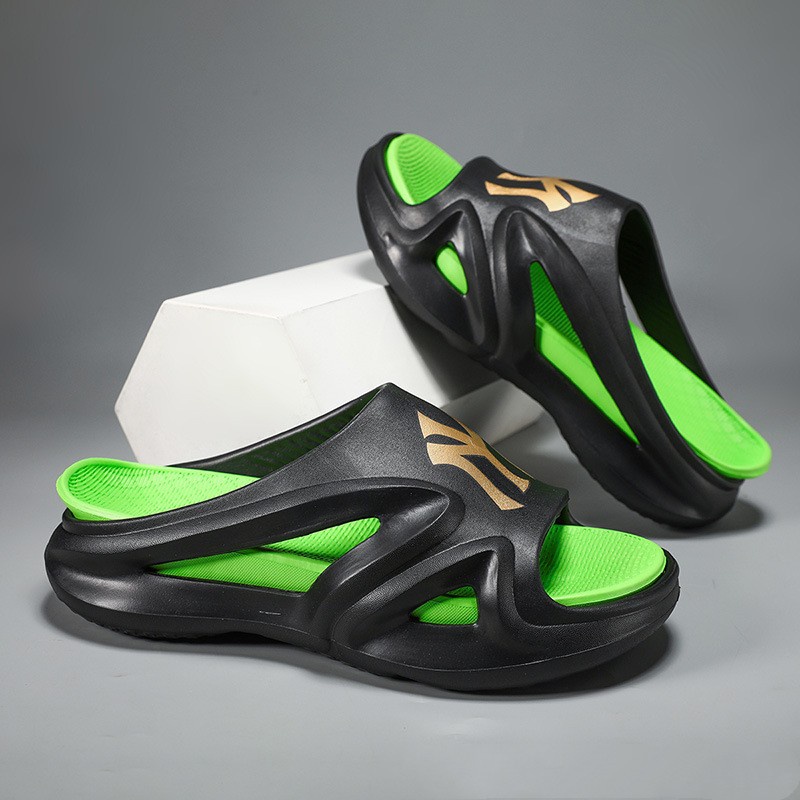 Ayuer Dép Quai Ngang Đế Dày Chống Trượt Thời Trang Cho Nam Nữ