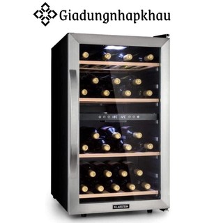 Tủ đựng rượu nho klarstein vinamour 45d, dung tích 118l, tủ trữ rượu, nhập đức, giadungnhapkhau19