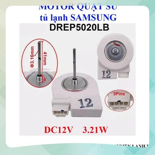 Motor quạt sứ tủ lạnh samsung dc12v - quạt gió tủ lạnh dc 12v sámung ss hàng tốt