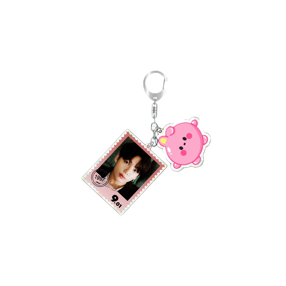 Móc Khóa Hoạt Hình kpop bts Supa v jimin